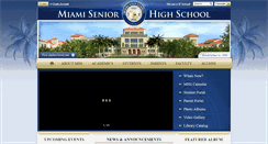 Desktop Screenshot of miamiseniorhigh.org
